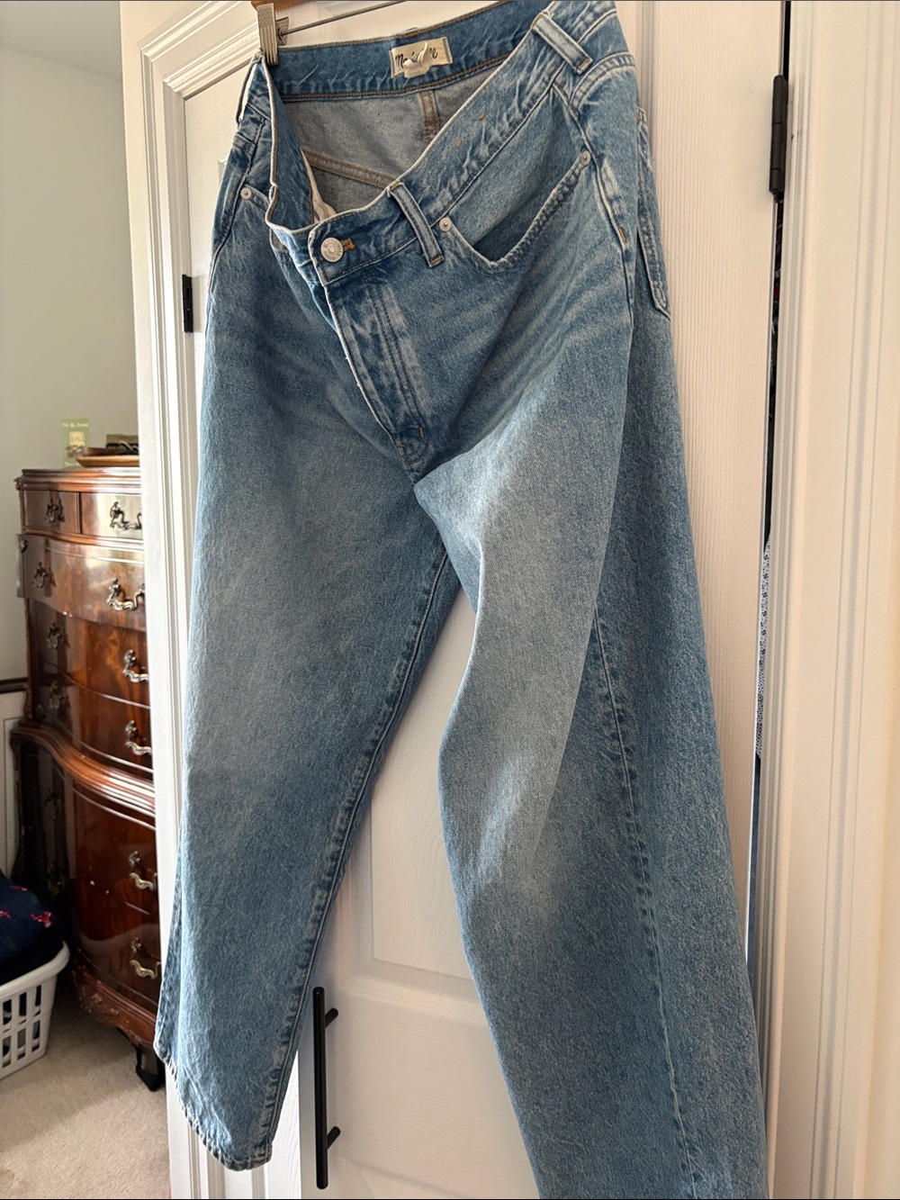 Madewell womens Light Blue Relaxed Jeans